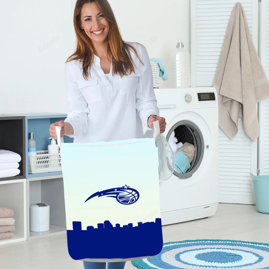 Orlando Magic City Blue1 Gift For Fan 3D Foldable Laundry Basket