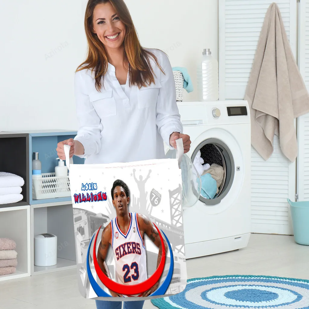 Philadelphia 76ers Louis Williams Gift For Fan 3D Foldable Laundry Basket