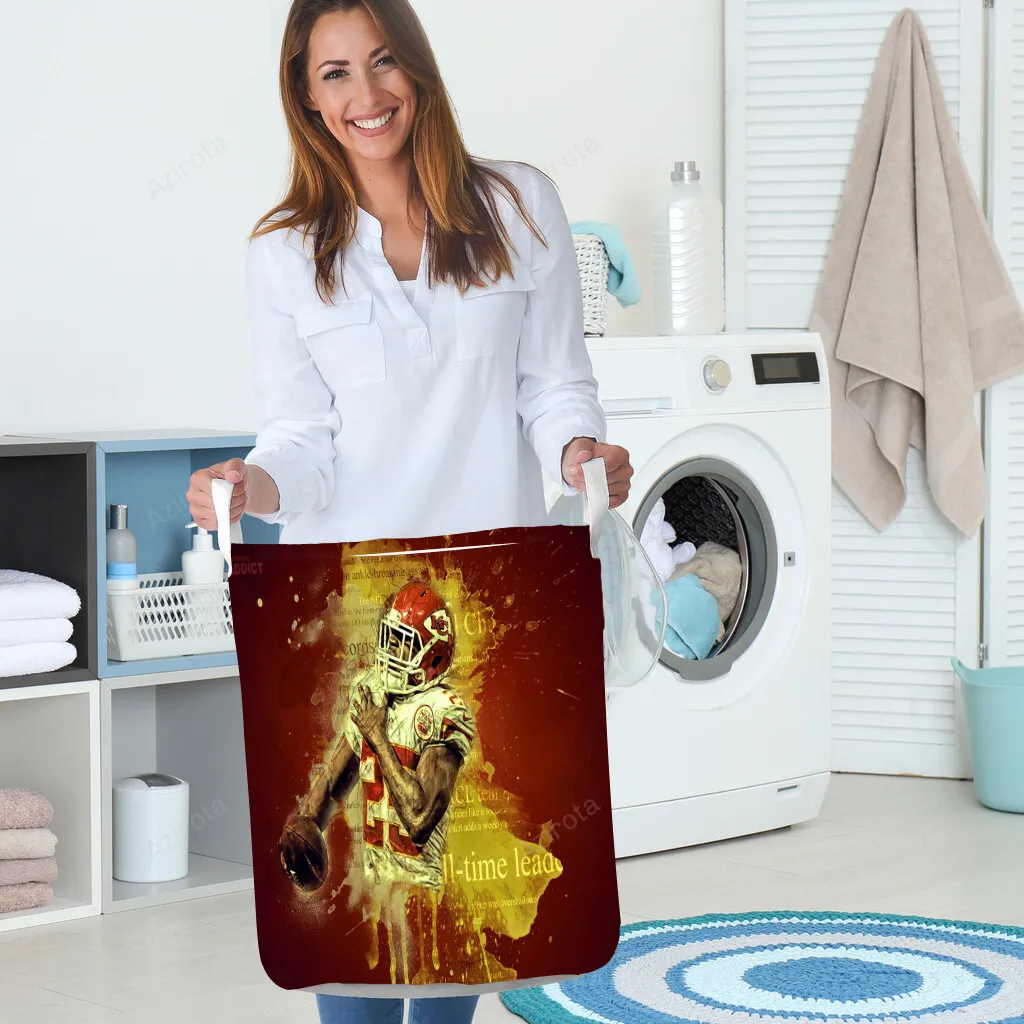 Kansas City Chiefs Player 25 Quote Gift For Fan 3D Foldable Laundry Basket
