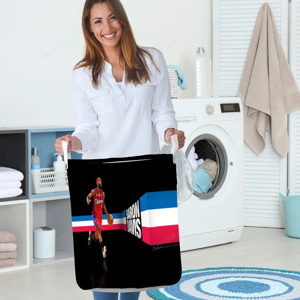 Los Angeles Clippers Baron Davis Gift For Fan 3D Foldable Laundry Basket