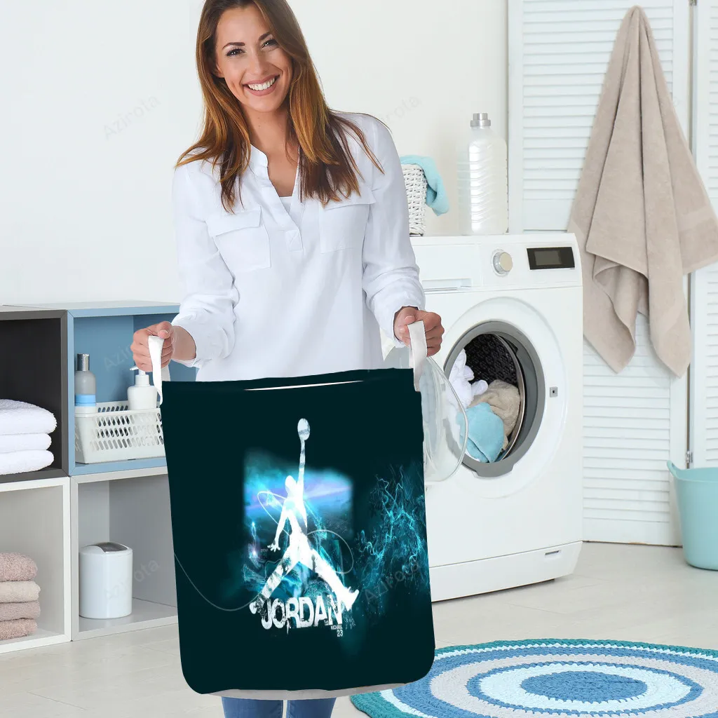 Chicago Bulls Michael Jordan m1 Gift For Fan 3D Foldable Laundry Basket