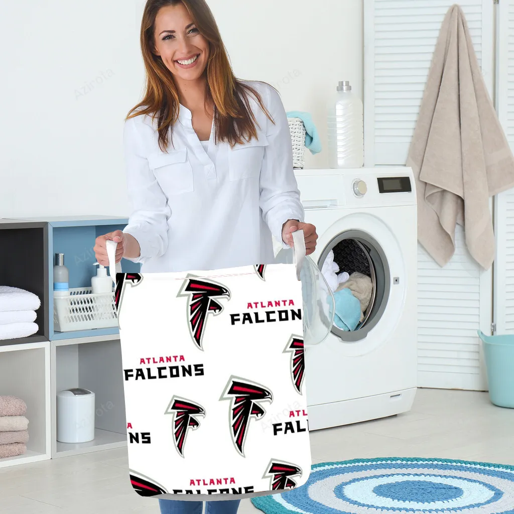 Atlanta Falcons Logo9 Gift For Fan 3D Foldable Laundry Basket