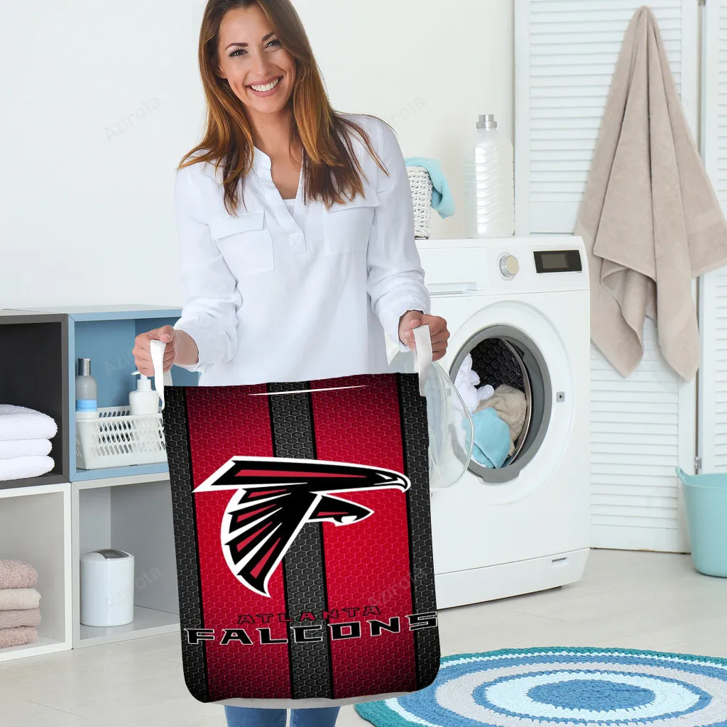 Atlanta Falcons Metal4 Gift For Fan 3D Foldable Laundry Basket