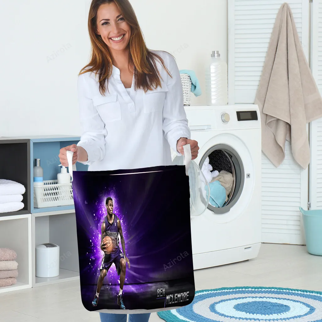 Sacramento Kings Ben McLemore 16 Gift For Fan 3D Foldable Laundry Basket