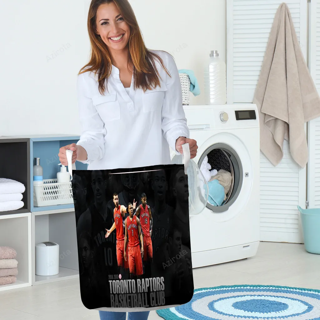Toronto Raptors All Players5 Gift For Fan 3D Foldable Laundry Basket