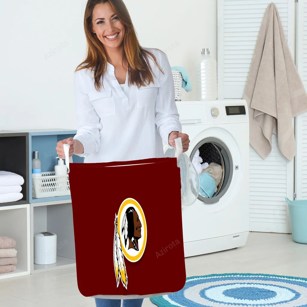 Washington Football Team Red1 Gift For Fan 3D Foldable Laundry Basket