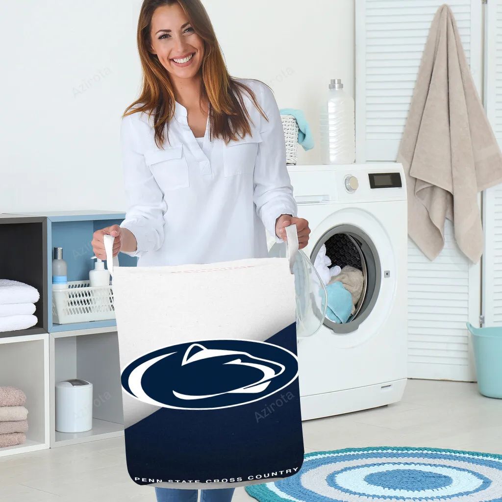 Penn State Nittany Lions Blue TA6 Gift For Fans 3D Foldable Laundry Basket