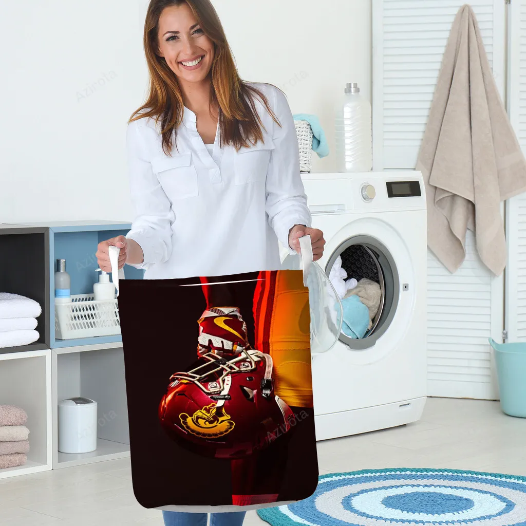 USC Trojans Player TA10 Gift For Fan 3D Full Printing Laundry Basket