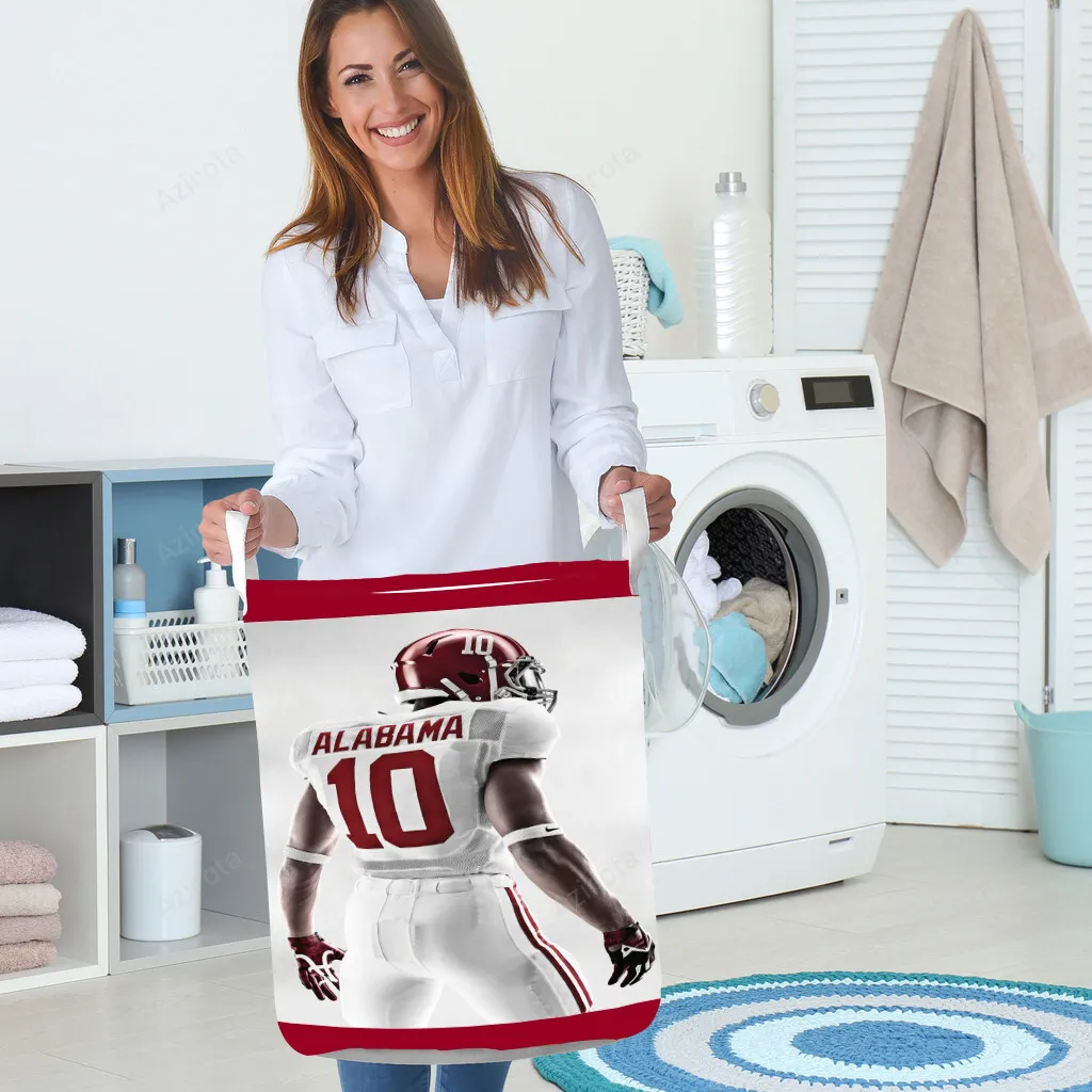 Alabama Crimson Tide Player TA1 Gift For Fan 3D Full Printing Laundry Basket