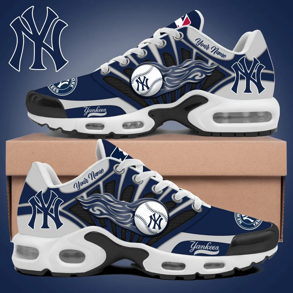MLB New York Yankees Team Mix Colors Sport Team TN Air Max Shoes Air Cushion Sneakers 134DP-4299