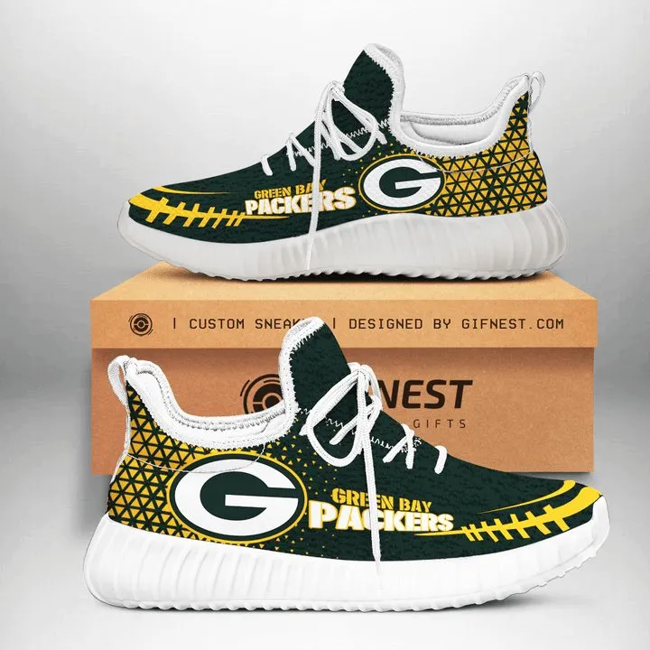 NFL Green Bay Packers Reze Sneakers Shoes For Men And Women 753HC-9352