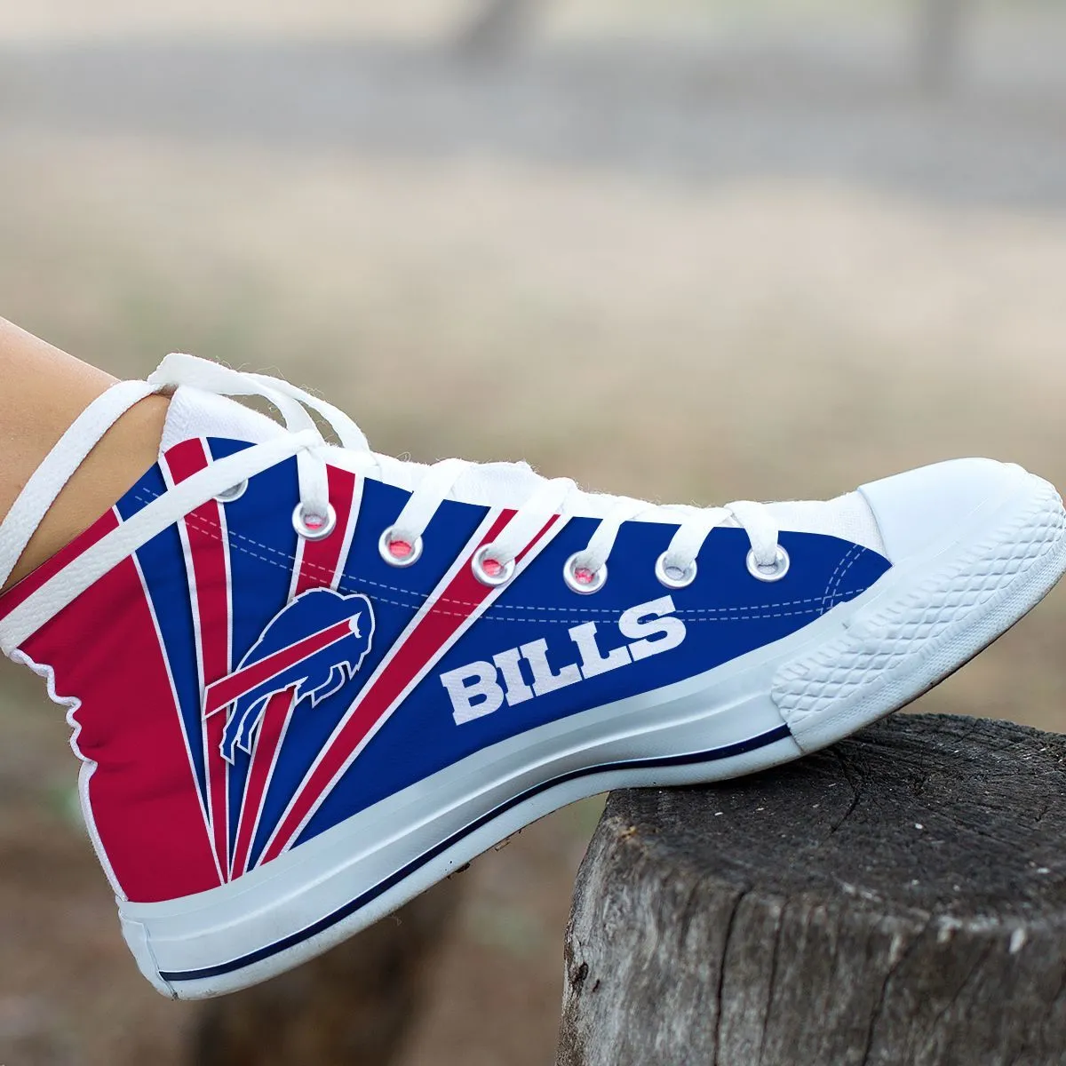 NFL Buffalo Bills High Top Canvas Sneakers Shoes For Men And Women 854UP-1927