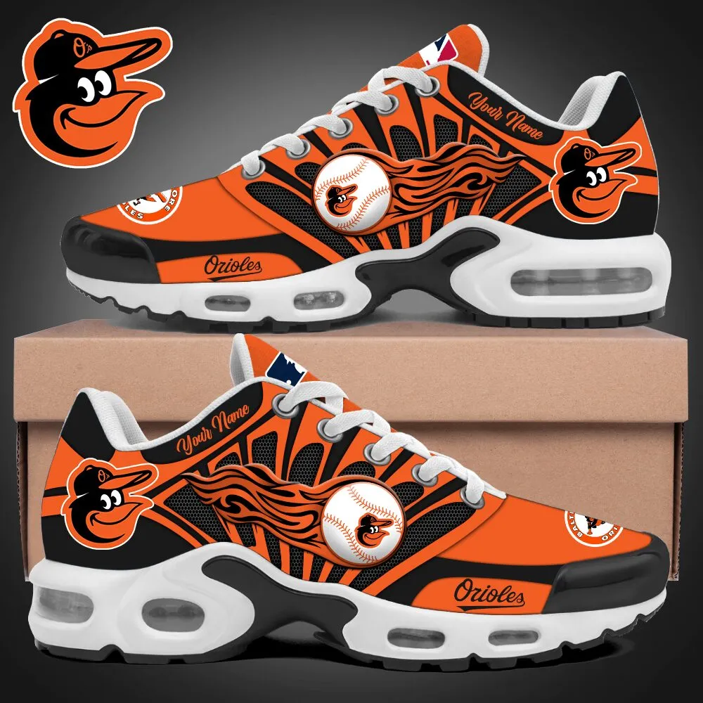 MLB Baltimore Orioles Team Mix Colors Sport Team TN Air Max Shoes Air Cushion Sneakers 939TL-9591
