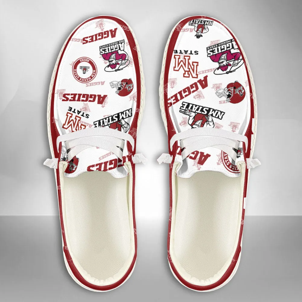 NCAA New Mexico State Aggies Personalized Hey Dude Shoes For Men And Women 101GG-4891