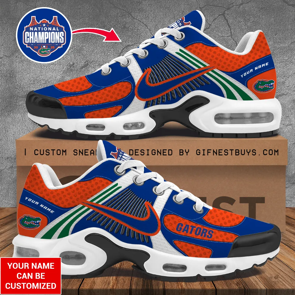 NCAA Florida Gators Team Mix Colors Sport Team TN Air Max Shoes Air Cushion Sneakers 188MB-7996