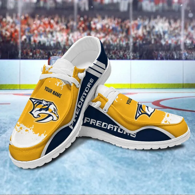 NHL Nashville Predators Hey Dude Shoes For Men And Women 203WM-2085