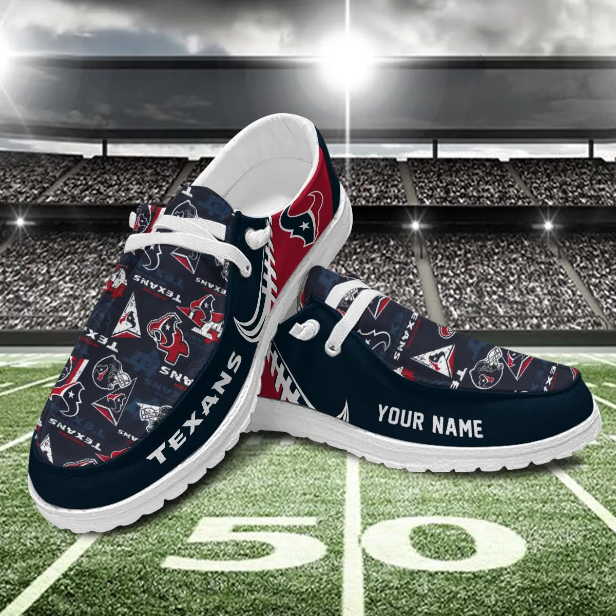 NFL Houston Texans Hey Dude Shoes For Men And Women 377MZ-2924
