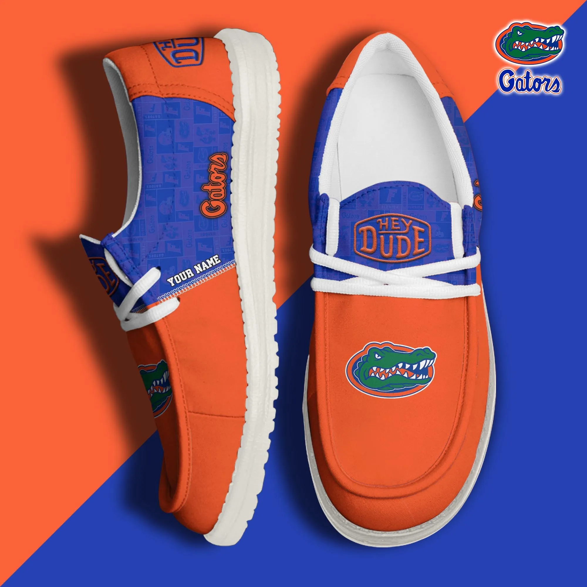 NCAA Florida Gators Personalized Hey Dude Shoes For Men And Women 850KO-6296