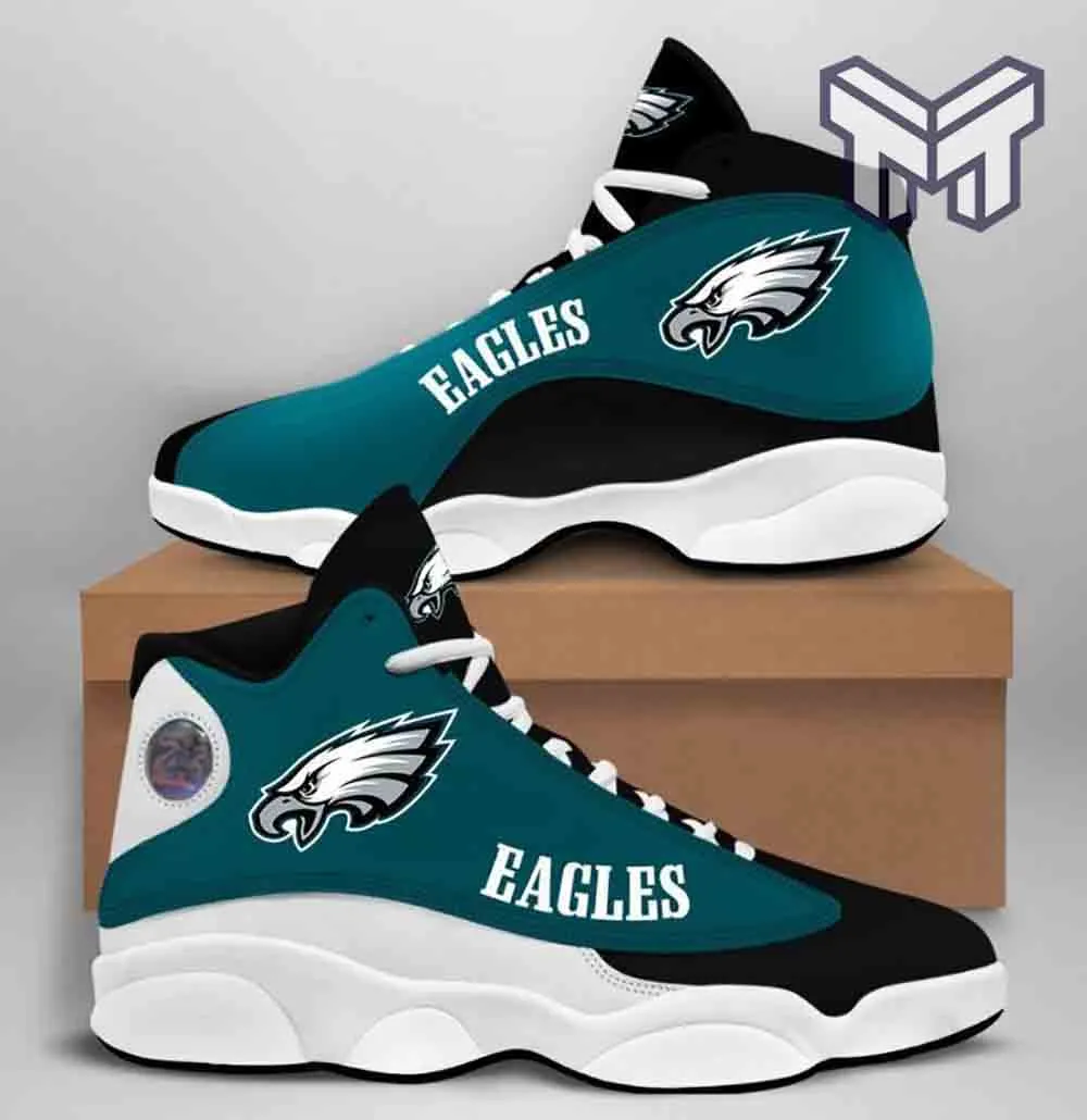 NFL Philadelphia Eagles Air Jordan 13 AJ13 Sneakers Shoes For Men And Women 744EC-9460
