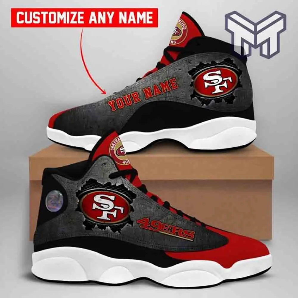 NFL San Francisco 49ers Air Jordan 13 AJ13 Sneakers Shoes For Men And Women 438ZV-7029