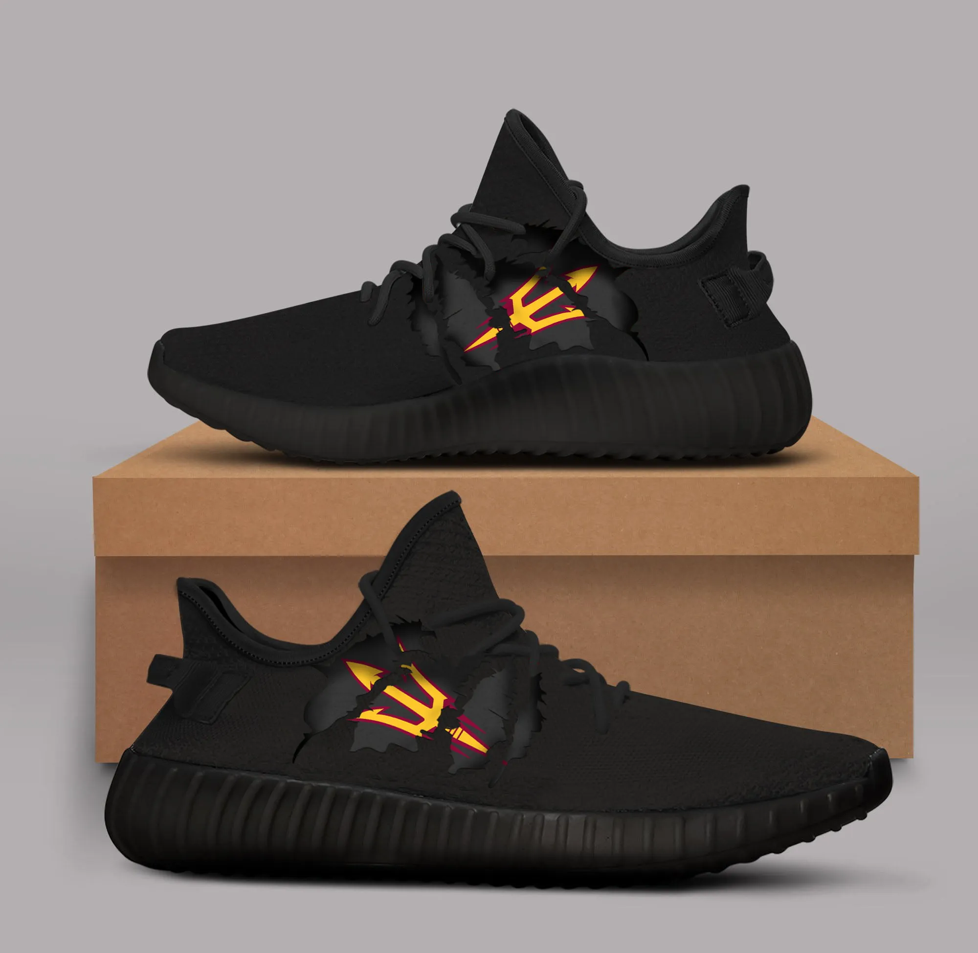 NCAA Arizona State Sun Devils Yeezy Boost Shoes For Men And Women 165LI-4179