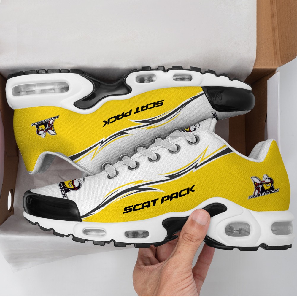 Dodge Challenger Scat Pack Electric Lightning Max Soul Shoes Sneakers Image