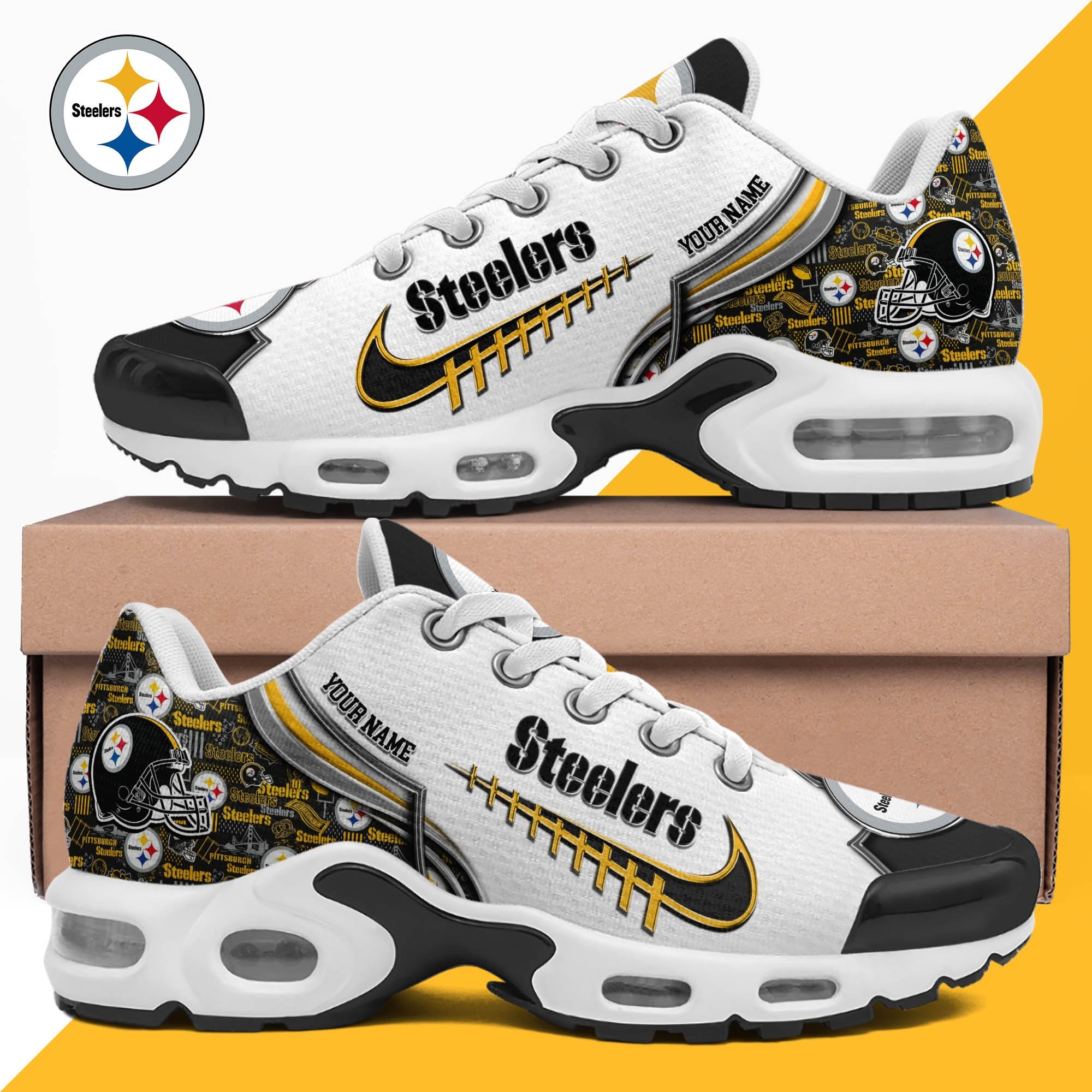 Pittsburgh Steelers Shoes 2025 Version Custom Your Name 642 Image