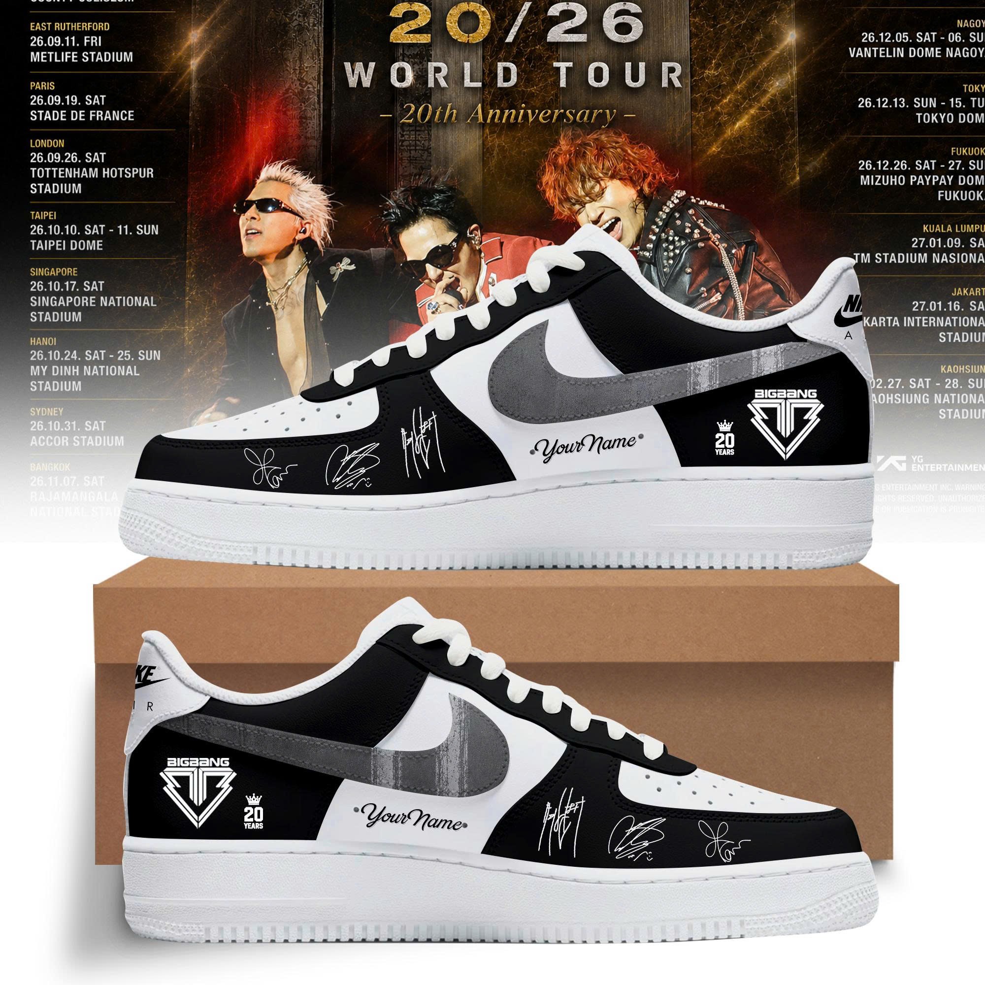 BIGBANG 20th Anniversary World Tour Sneaker Fan Collection Edition Image