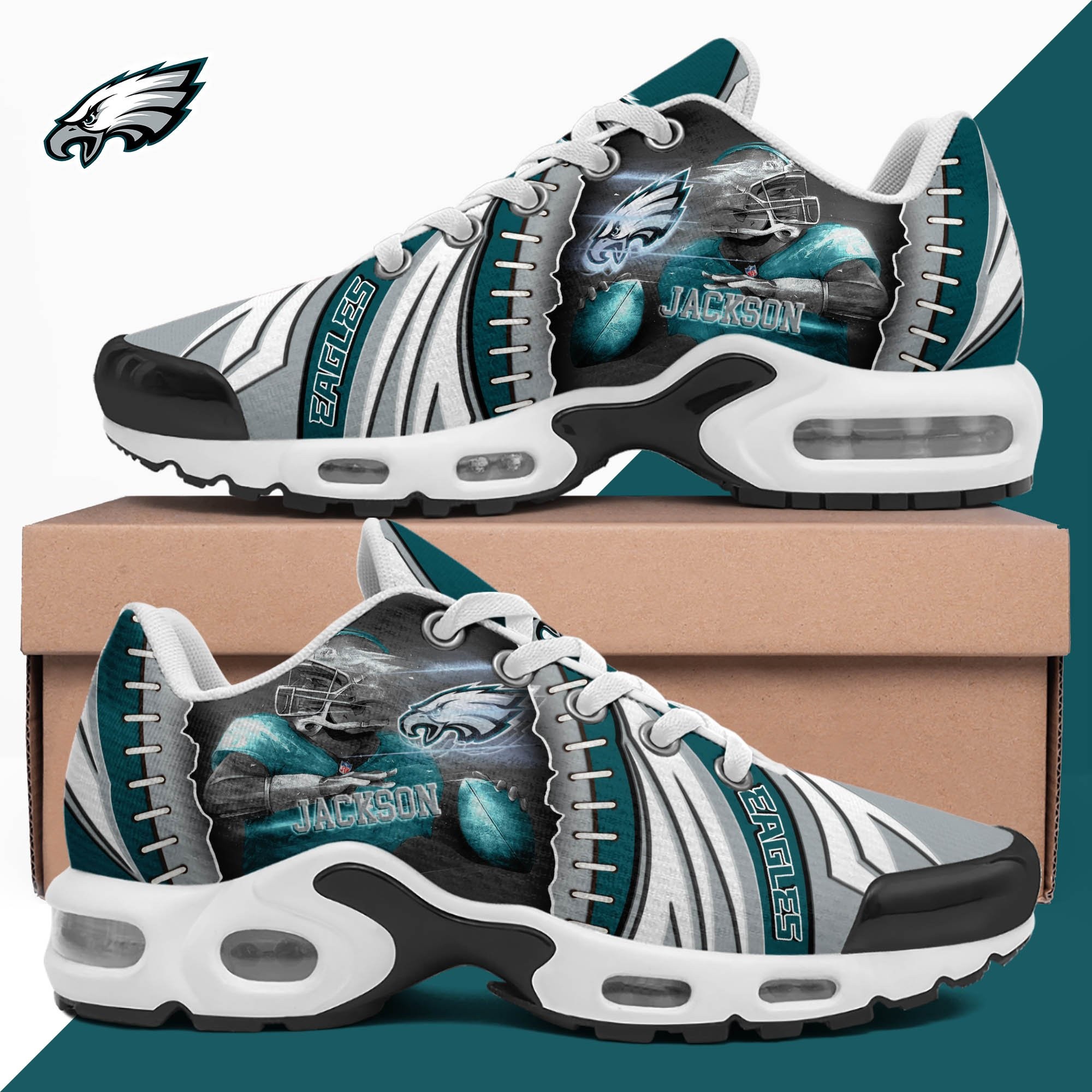 Philadelphia Eagles Shoes 2025 Version Custom Your Name 919 Image