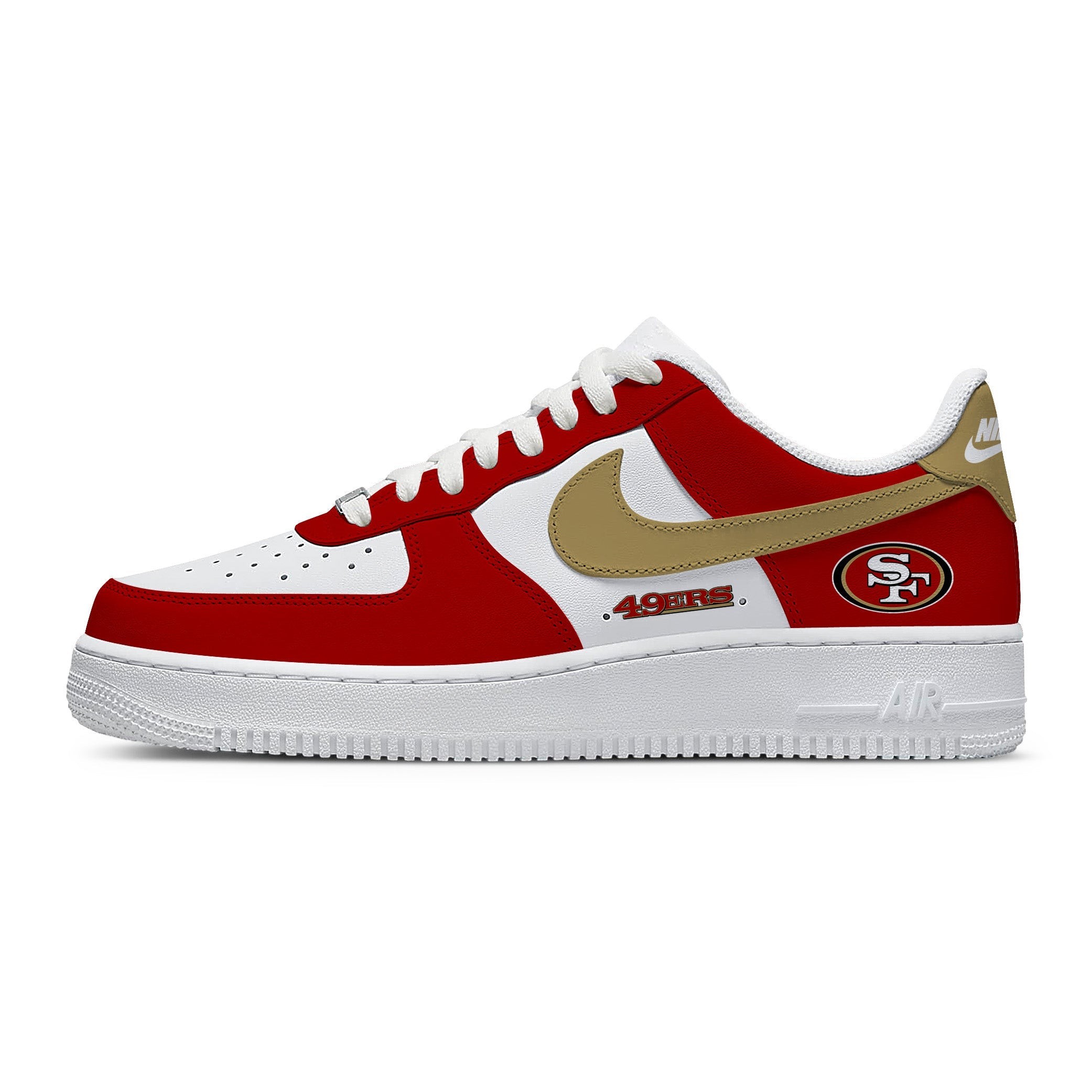 San Francisco Football Custom AF1 Sneakers Gallery Image