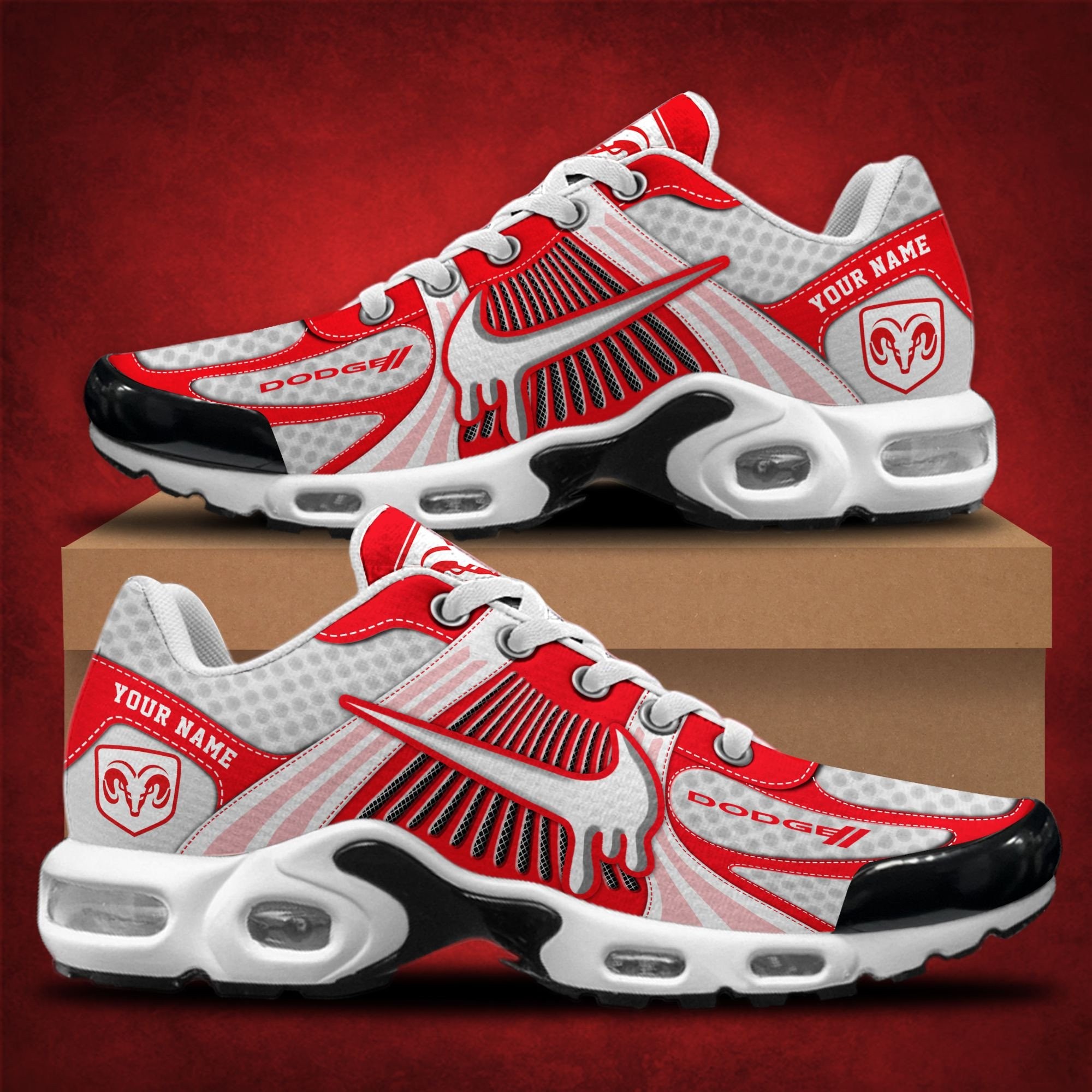 Dodge Air Max Plus Shoes Sneakers For Men And Women Image