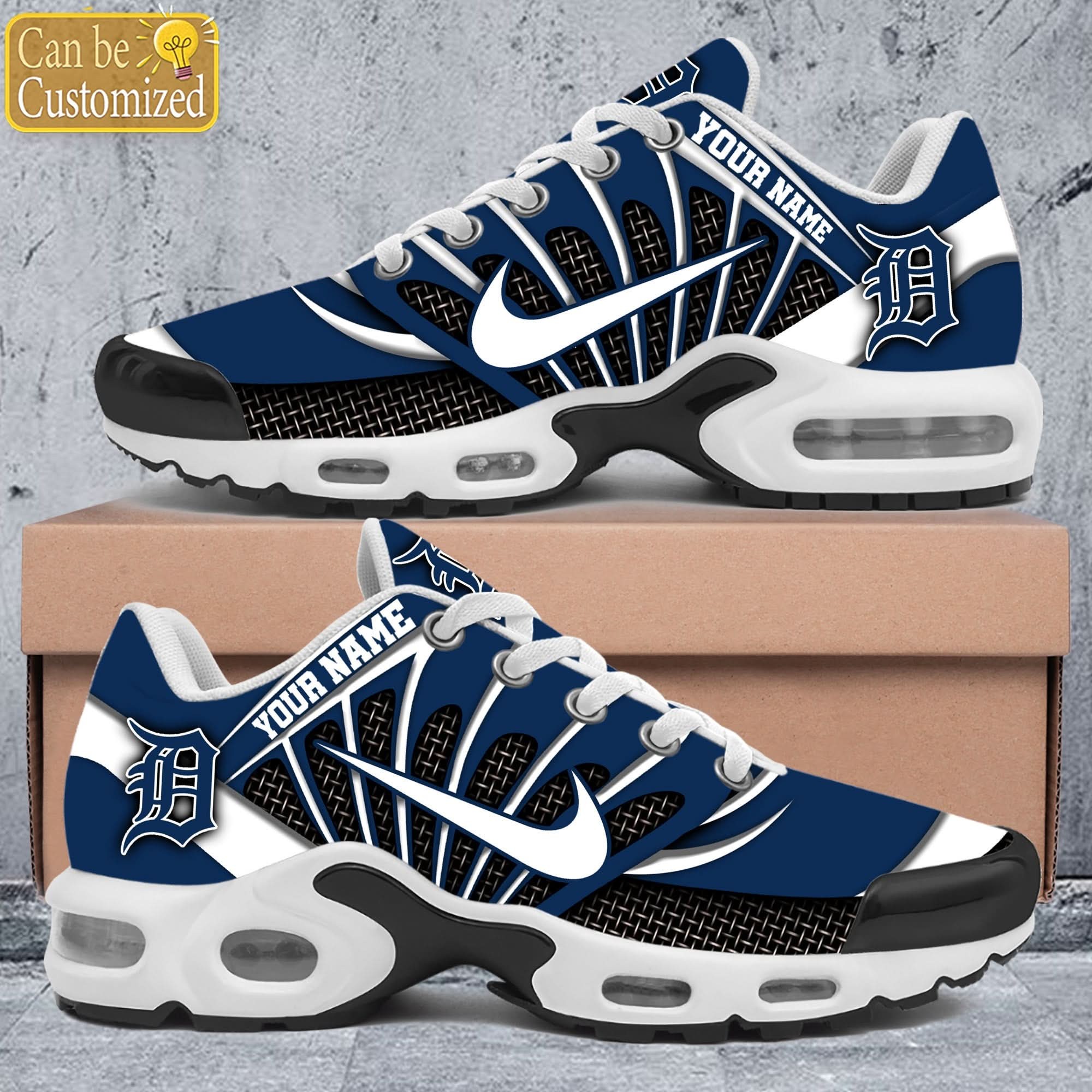 Detroit Tigers Premium A951 Shoes Personalized Image