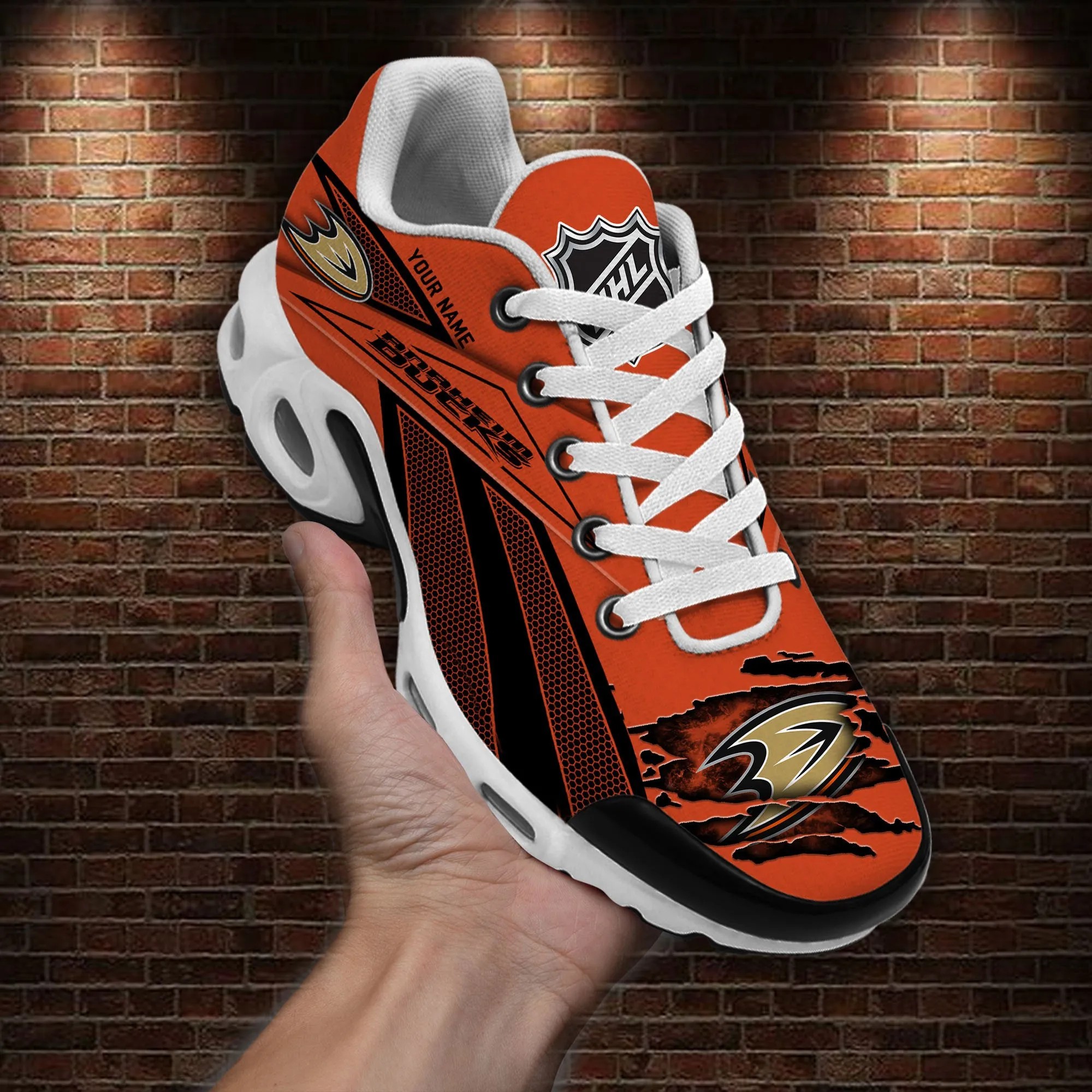 Anaheim Ducks Sport Team Max Soul Shoes Sneakers 301Jl 9102 Image