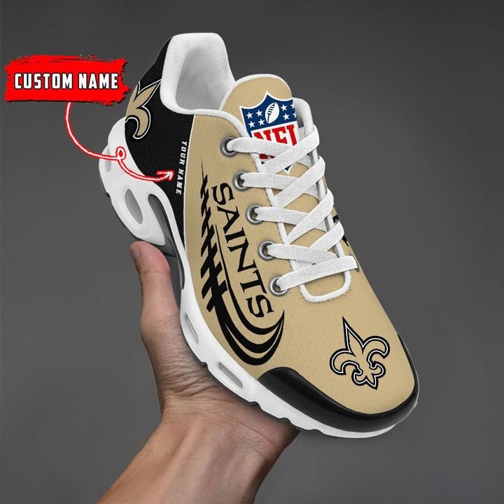 New Orleans Saints Shoes 2025 Versions Custom Your Name 631 Image