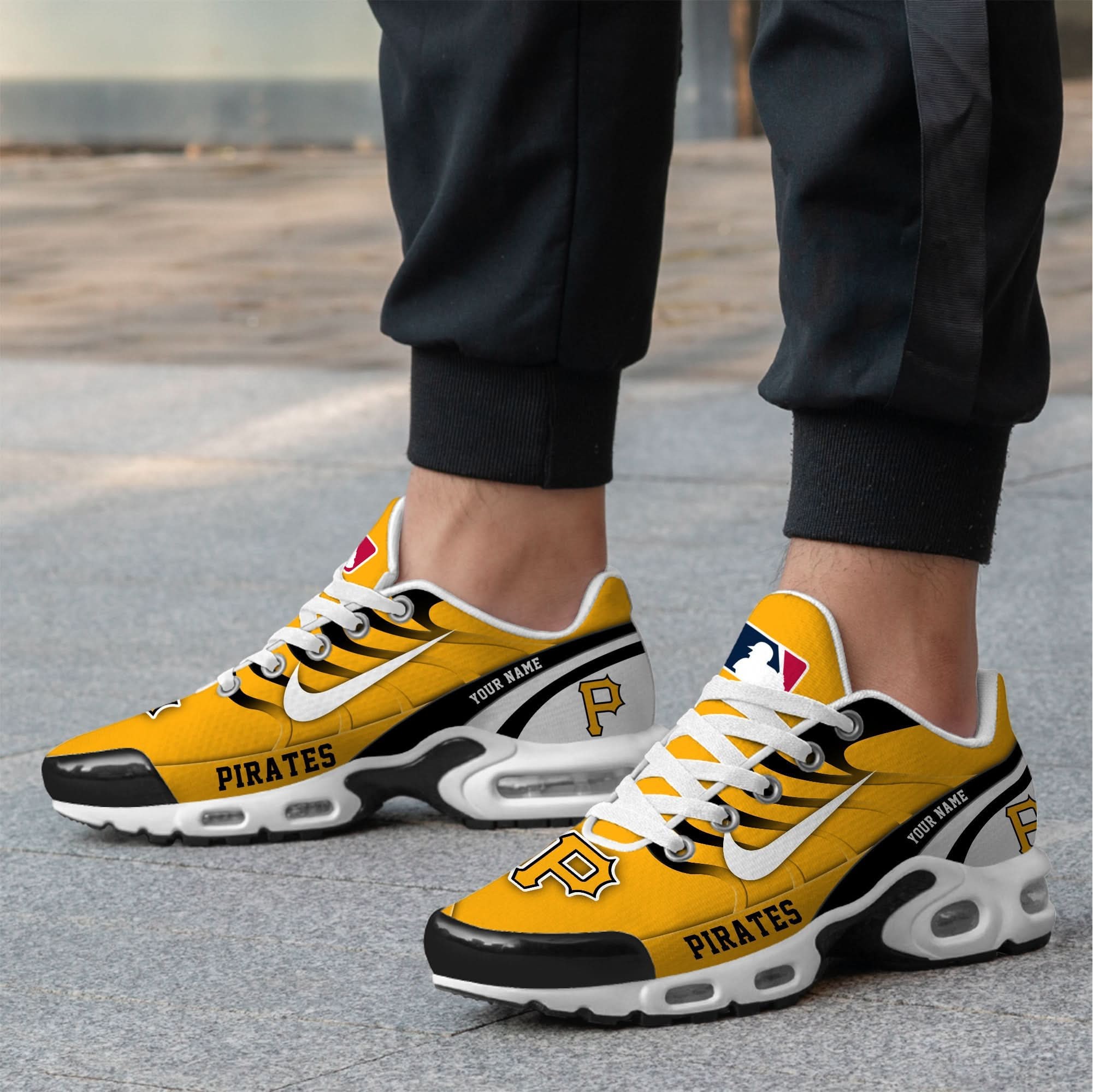 Pittsburgh Pirates Personalized Air Max Shoes Td 300525 Image