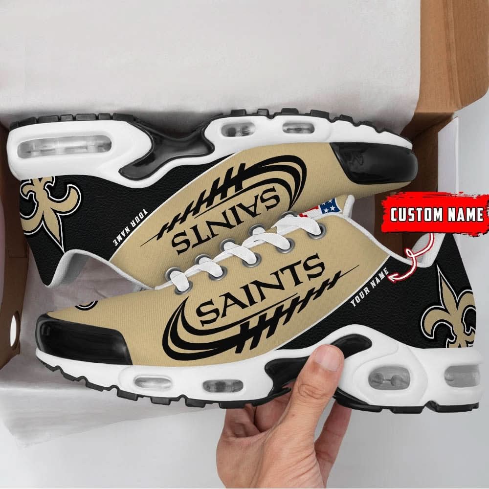 New Orleans Saints Custom Name Tn Shoes Perfect Gift 2 Image
