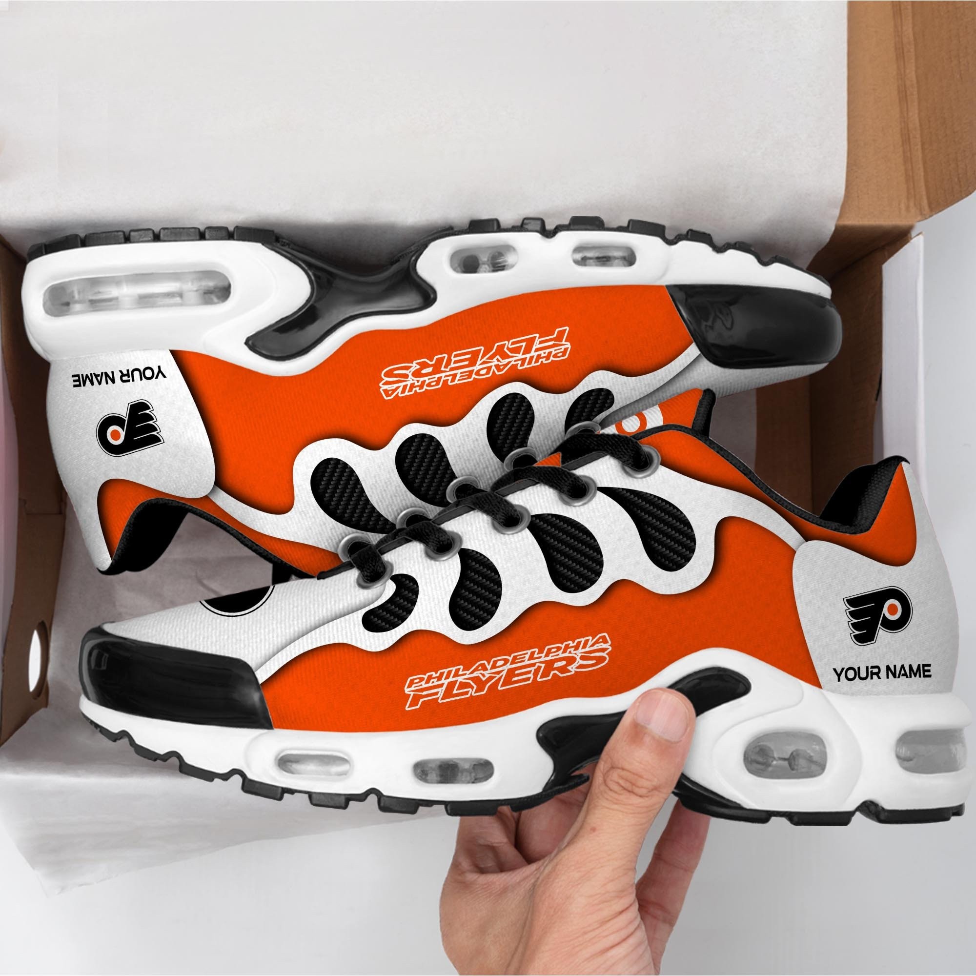 Philadelphia Flyers Air Max Plus Shoes Sneakers For Men And Women Image