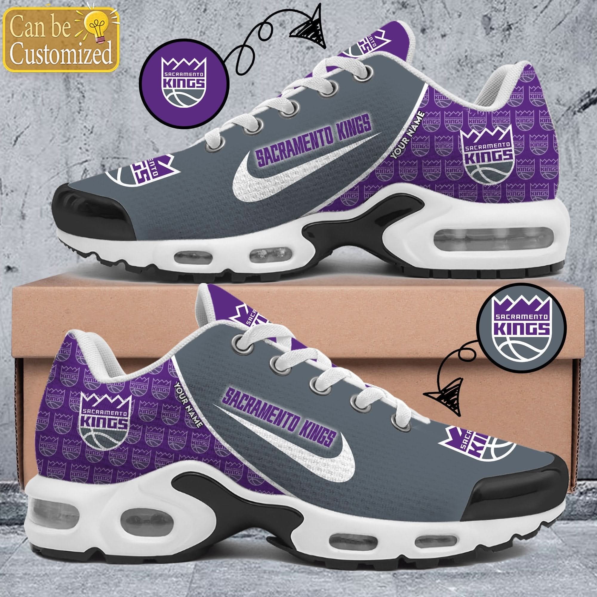 Sacramento Kings Premium A951 Limited Shoes Personalized 2 Image