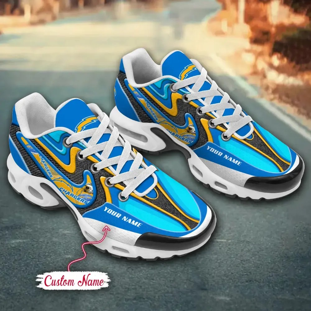 Los Angeles Chargers Personalized New Air Max Plus Shoes Air Cushion Sneaker Dv1 437Px 3185 Image