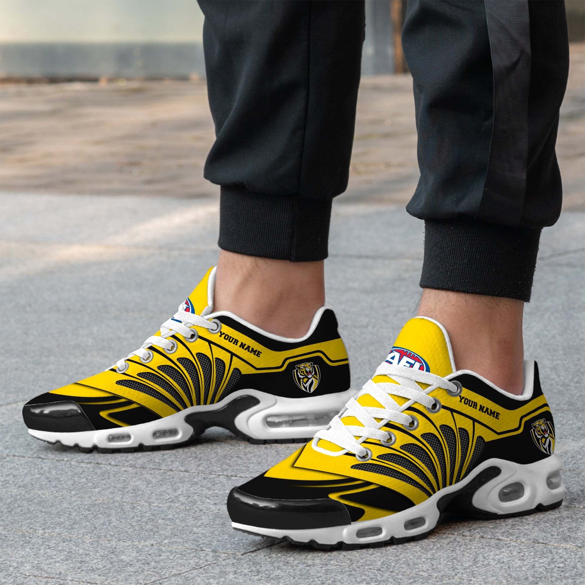 Richmond Tigers Customized Unisex Air Max Plus Sneakers Image