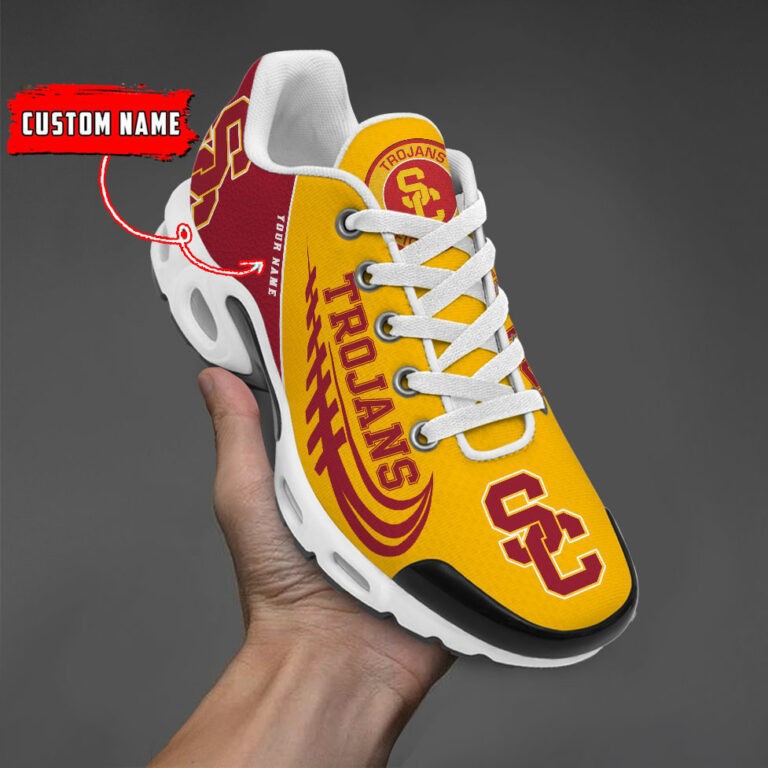 Usc Trojans Air Max Plus Shoes Sneakers For Men And Women Image