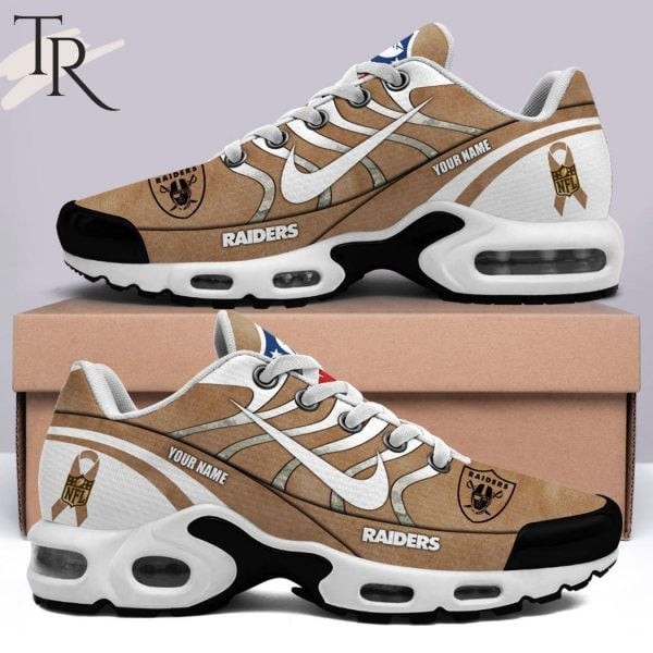 Las Vegas Raiders Salute To Service Personalized Max Soul Shoes Sneakers Image