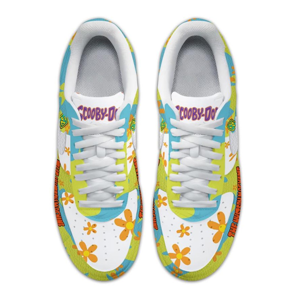 Scooby Doo The Mystery Machine Air Force 1 Shoes Sneakers Gallery Image