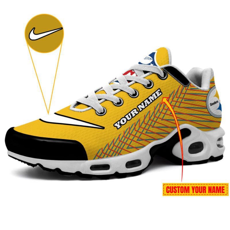 Pittsburgh Steelers Air Max Plus Sport Sneakers For Fan Image