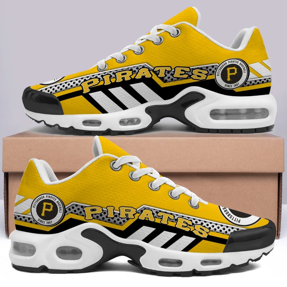 Pittsburgh Pirates Personalized Name Team Mix Colors Sport Team Max Soul Shoes Sneakers 216Yn 9669 Image