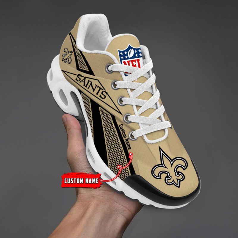 New Orleans Saints Premium Shoes Air Cushion Sneakers 2 Image
