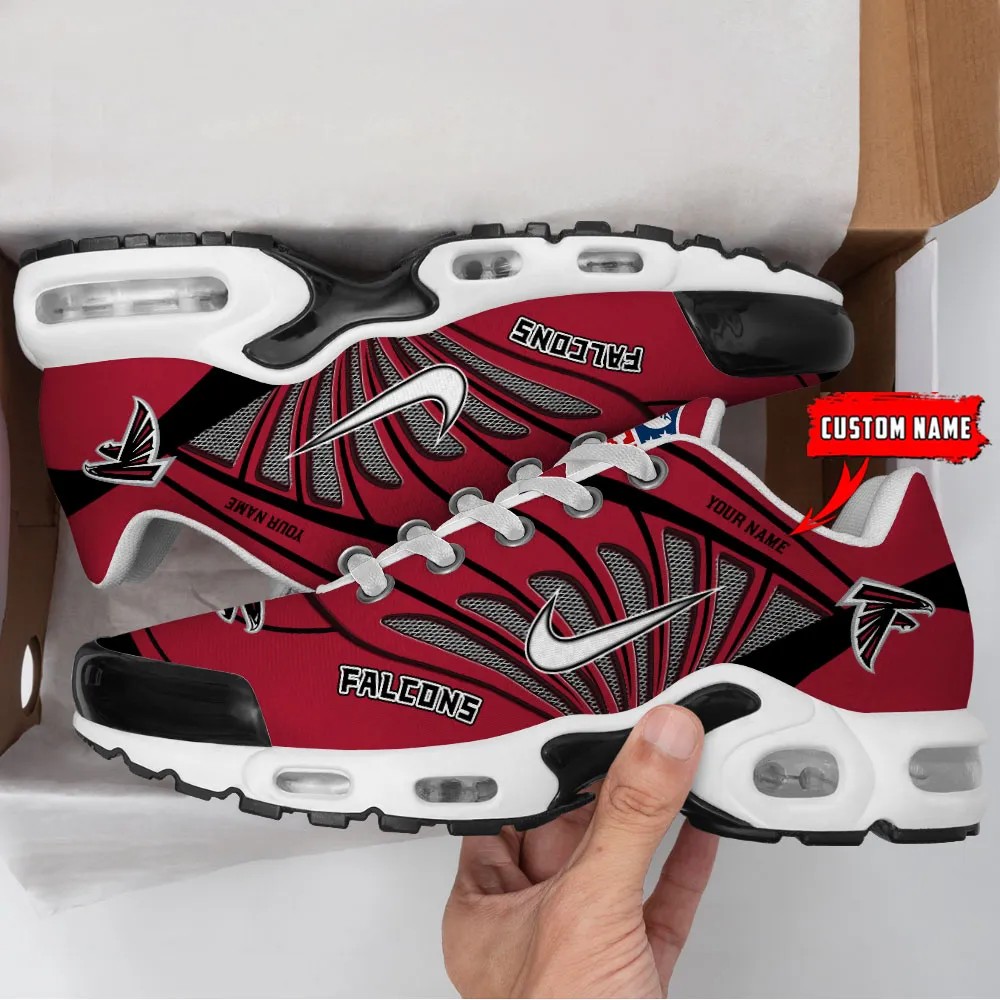 Atlanta Falcons Personalized Name Team Mix Colors Sport Team Max Soul Shoes Sneakers 996Ws 1699 Image