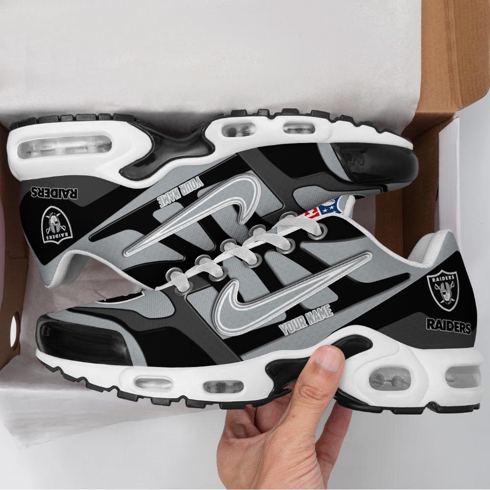 Las Vegas Raiders TN Shoes Custom Your Name, Shoes For Sport Fans, Gift For Fans EHIVM-03311534N Gallery Image
