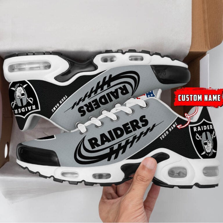 Las Vegas Raiders TN Shoes 2025 Versions Custom Your Name, Football Team Shoes, Sport Fan Gifts EHIVM-53631 Gallery Image