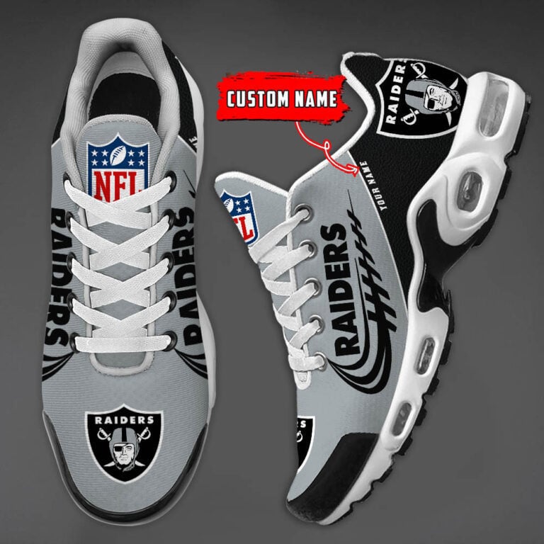 Las Vegas Raiders TN Shoes 2025 Versions Custom Your Name, Football Team Shoes, Sport Fan Gifts EHIVM-53631 Gallery Image